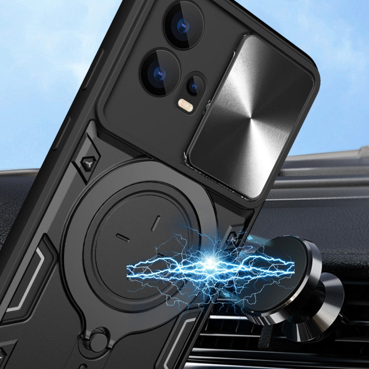 For Motorola Edge 30 Fusion CD Texture Sliding Camshield Magnetic Holder Phone Case(Pink) - free shipping - PMC TechLife - Order now!