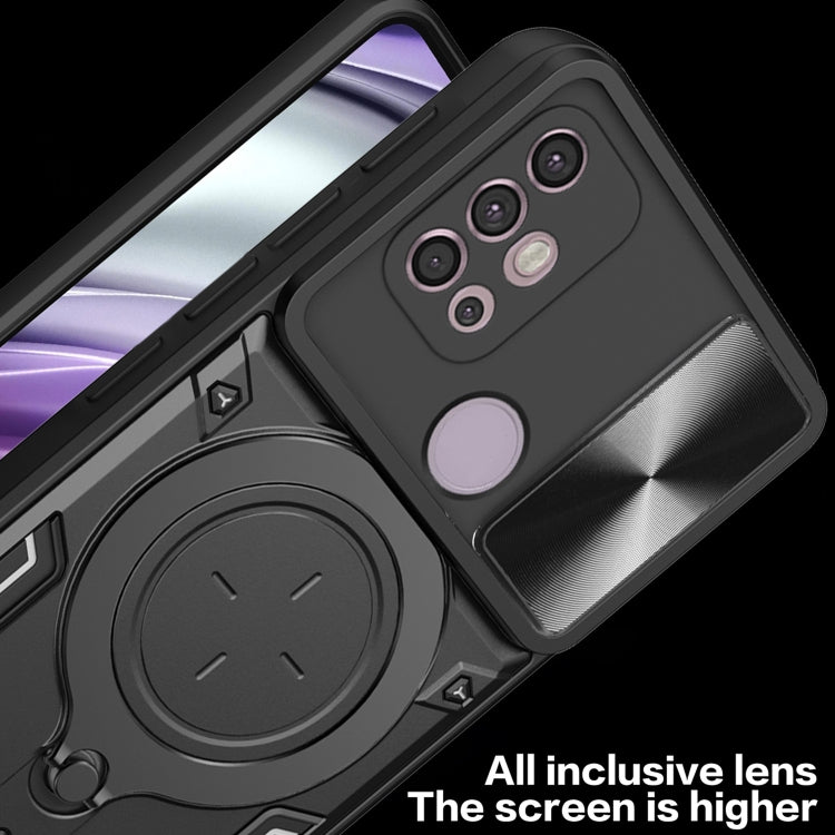 For Motorola Moto G30 / G20 / G10 CD Texture Sliding Camshield Magnetic Holder Phone Case(Pink) - free shipping - PMC TechLife - Order now!