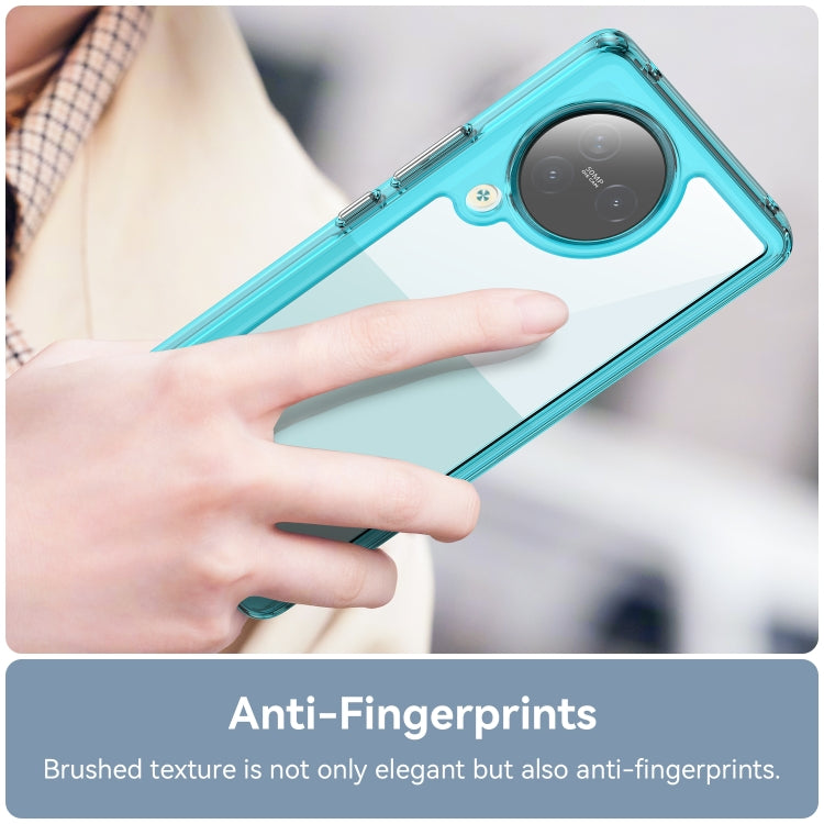 For Xiaomi Civi 3 Colorful Series Acrylic Hybrid TPU Phone Case(Transparent Blue) - free shipping - PMC TechLife - Order now!