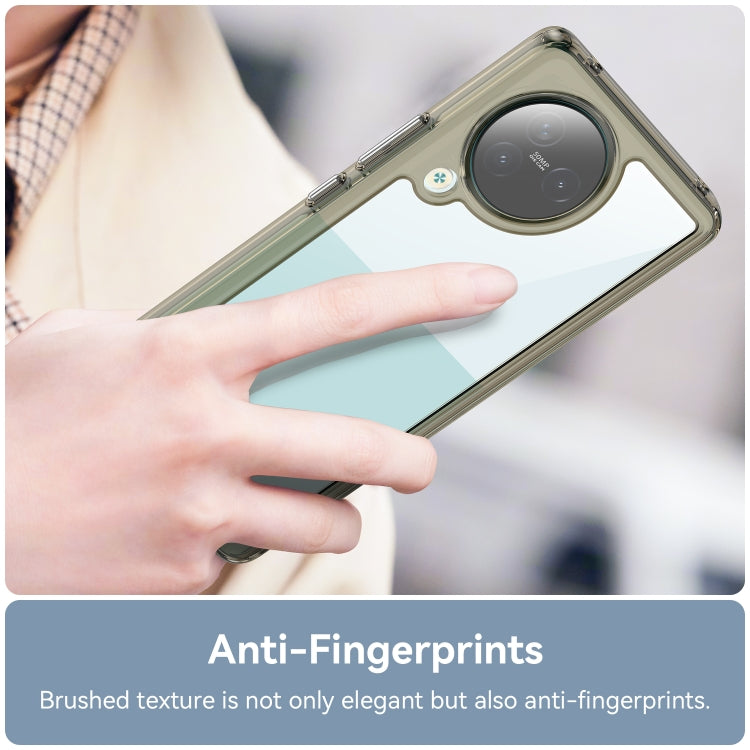For Xiaomi Civi 3 Colorful Series Acrylic Hybrid TPU Phone Case(Transparent Grey) - Xiaomi Cases by PMC TechLife | Online Shopping South Africa | PMC TechLife | Buy Now Pay Later Mobicred