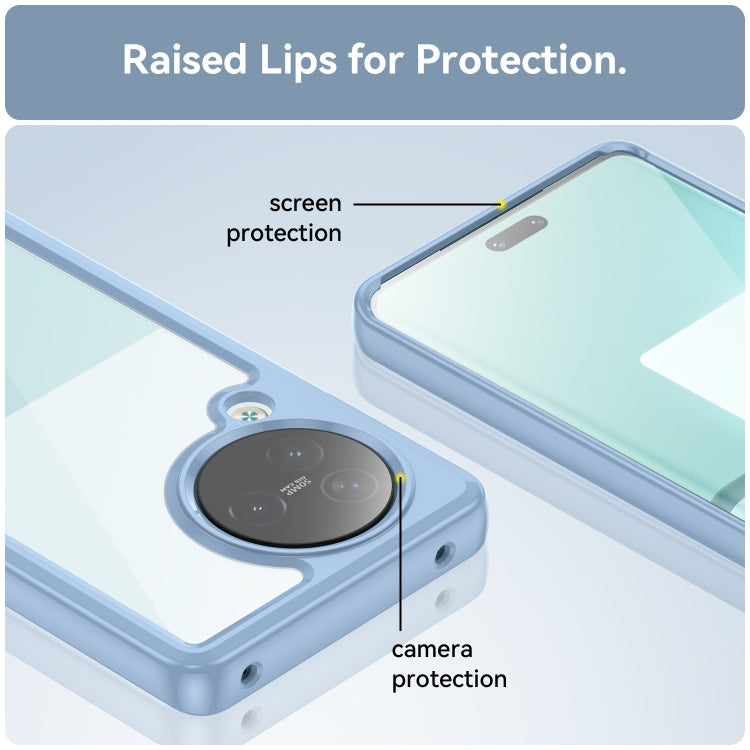 For Xiaomi Civi 3 Colorful Series Acrylic Hybrid TPU Phone Case(Blue) - free shipping - PMC TechLife - Order now!