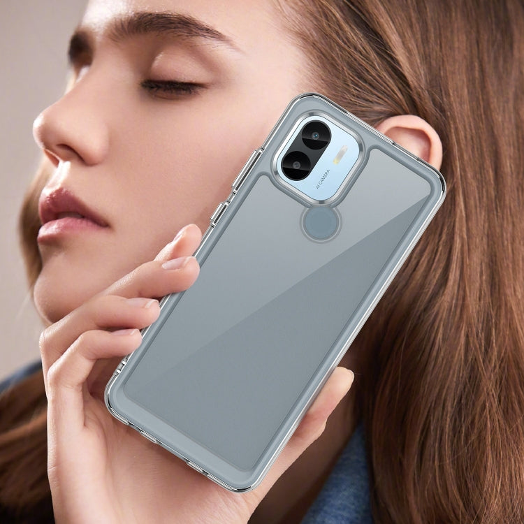 For Xiaomi Poco C51 Colorful Series Acrylic Hybrid TPU Phone Case(Transparent) - Xiaomi Cases by PMC TechLife | Online Shopping South Africa | PMC TechLife | Buy Now Pay Later Mobicred