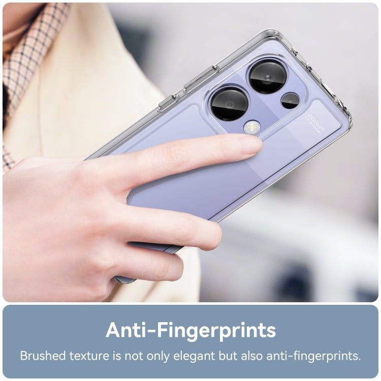 For Redmi Note 13 Pro 4G Global Colorful Series Acrylic Hybrid TPU Phone Case(Transparent) - Note 13 Pro Cases by PMC TechLife | Online Shopping South Africa | PMC TechLife | Buy Now Pay Later Mobicred