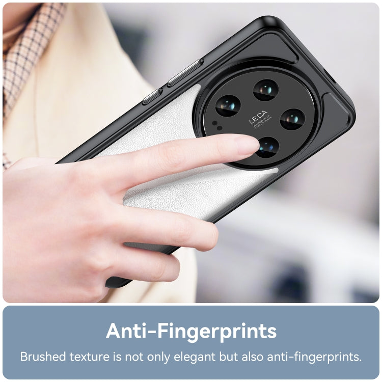 For Xiaomi 14 Ultra Colorful Series Acrylic Hybrid TPU Phone Case(Black) - 14 Ultra Cases by PMC TechLife | Online Shopping South Africa | PMC TechLife | Buy Now Pay Later Mobicred