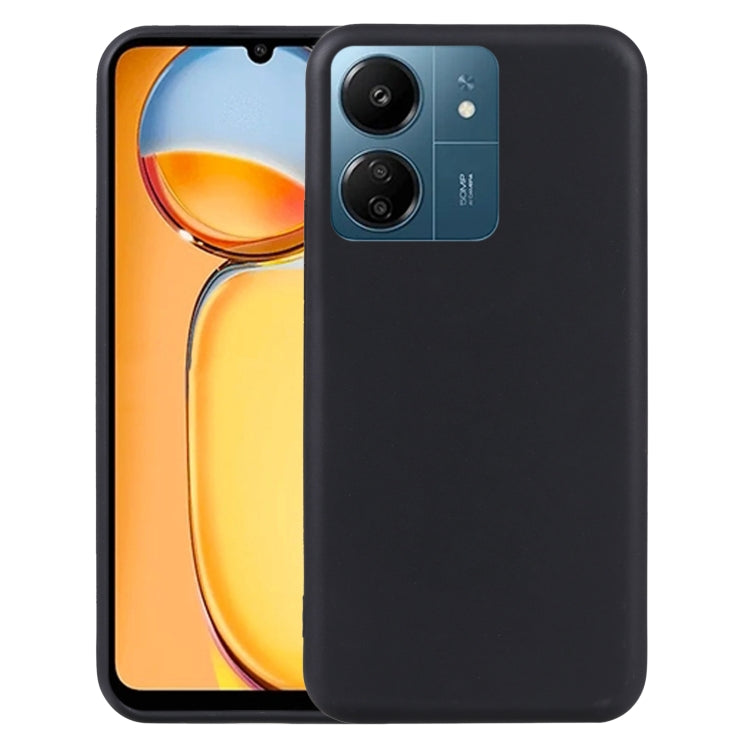 For Xiaomi Poco C65 / Redmi 13C TPU Phone Case(Black) - Xiaomi Cases by PMC TechLife | Online Shopping South Africa | PMC TechLife | Buy Now Pay Later Mobicred