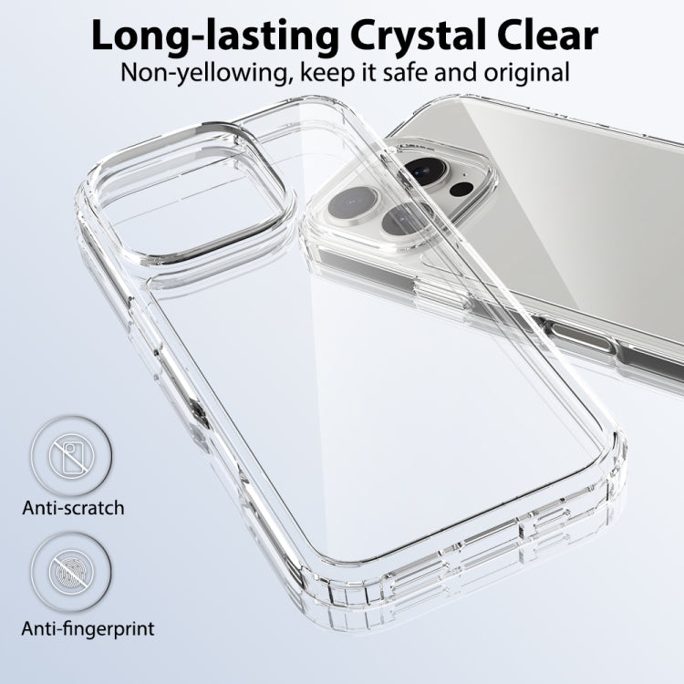 For iPhone 16 Pro Scratchproof Acrylic TPU Phone Case(Transparent) - iPhone 16 Pro Cases by PMC TechLife | Online Shopping South Africa | PMC TechLife | Buy Now Pay Later Mobicred