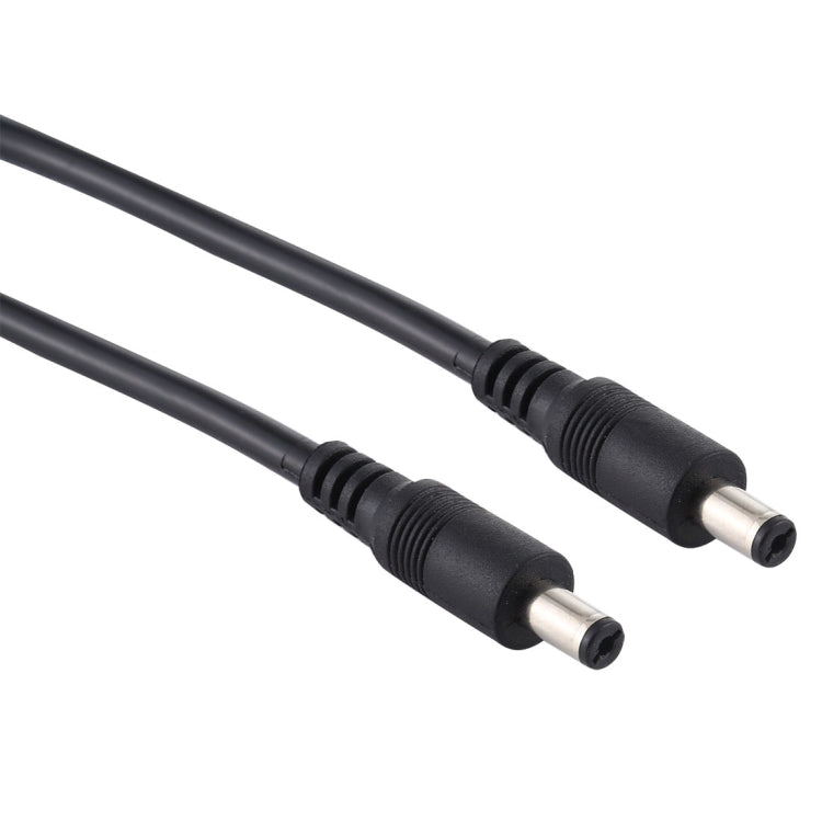 8A DC Power Plug 5.5 x 2.1mm Male to Male Adapter Connector Cable, Length:1m(Black) - Universal Power Adapter by PMC TechLife | Online Shopping South Africa | PMC TechLife