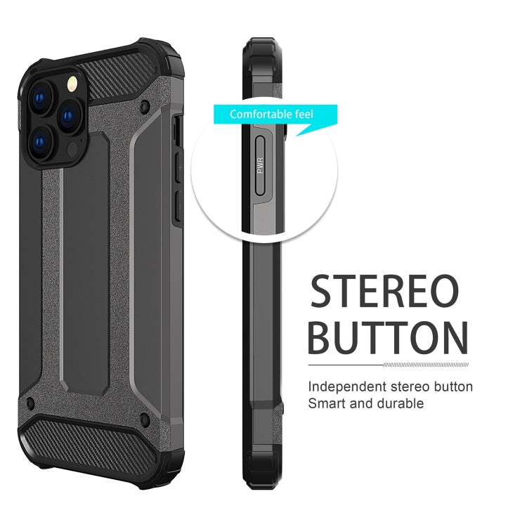 For iPhone 16 Pro Magic Armor TPU Phone Case(Navy Blue) - iPhone 16 Pro Cases by PMC TechLife | Online Shopping South Africa | PMC TechLife | Buy Now Pay Later Mobicred