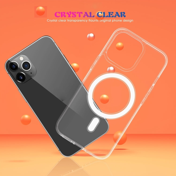 For iPhone 16 Pro MagSafe Clear Acrylic PC +TPU Phone Case(Transparent) - iPhone 16 Pro Cases by PMC TechLife | Online Shopping South Africa | PMC TechLife | Buy Now Pay Later Mobicred