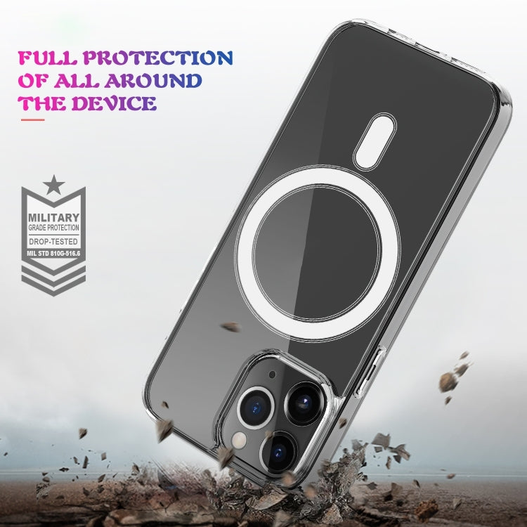 For iPhone 16 Pro MagSafe Clear Acrylic PC +TPU Phone Case(Transparent) - iPhone 16 Pro Cases by PMC TechLife | Online Shopping South Africa | PMC TechLife | Buy Now Pay Later Mobicred
