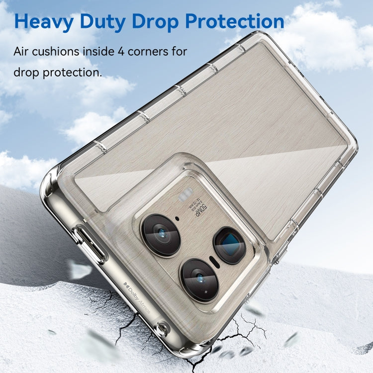 For Motorola Edge 50 Ultra Global Colorful Series Acrylic Hybrid TPU Phone Case(Transparent) - free shipping - PMC TechLife - Order now!