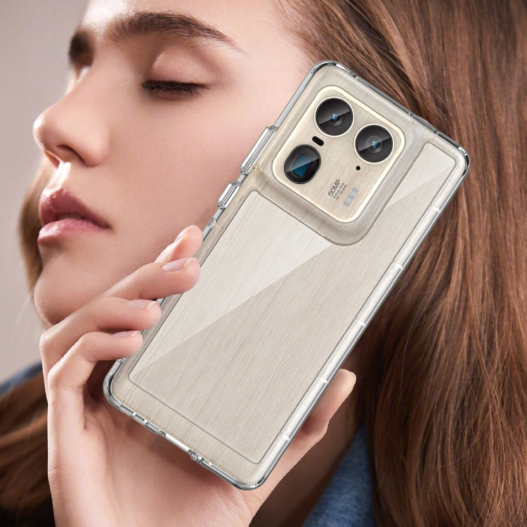 For Motorola Edge 50 Ultra Global Colorful Series Acrylic Hybrid TPU Phone Case(Transparent) - free shipping - PMC TechLife - Order now!