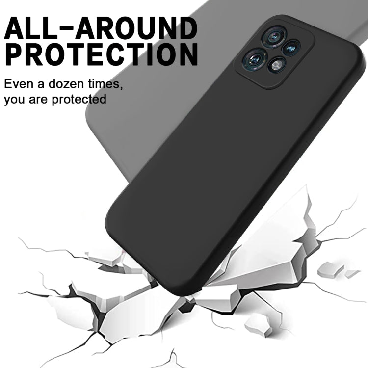 For Motorola Edge 40 Pro/Edge+ 2023/X40 Solid Color Liquid Silicone Dropproof Full Coverage Phone Case(Black) - free shipping - PMC TechLife - Order now!