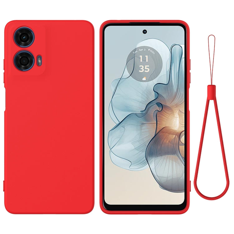 For Motorola Moto G24 Power Solid Color Liquid Silicone Dropproof Full Coverage Phone Case(Red) - free shipping - PMC TechLife - Order now!