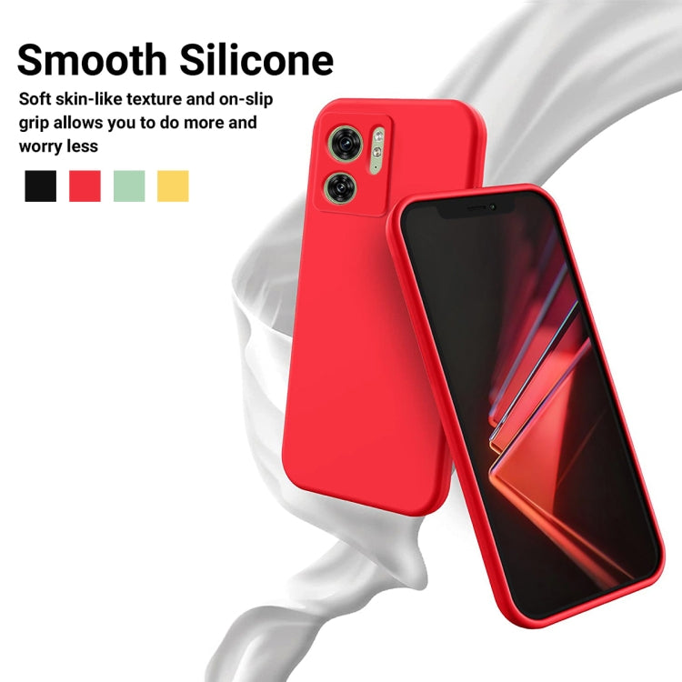 For Motorola Edge 2023 Solid Color Liquid Silicone Dropproof Full Coverage Phone Case(Red) - free shipping - PMC TechLife - Order now!
