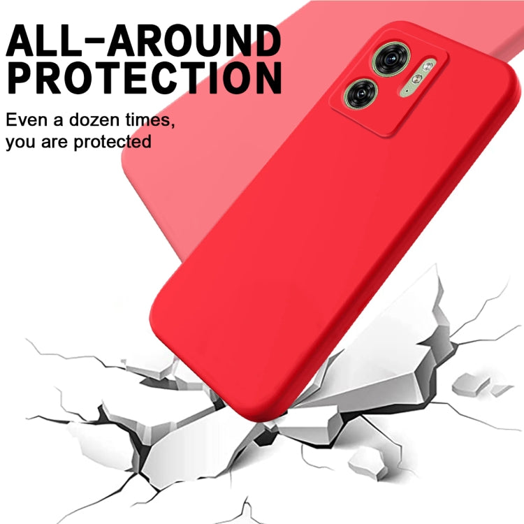 For Motorola Edge 2023 Solid Color Liquid Silicone Dropproof Full Coverage Phone Case(Red) - free shipping - PMC TechLife - Order now!