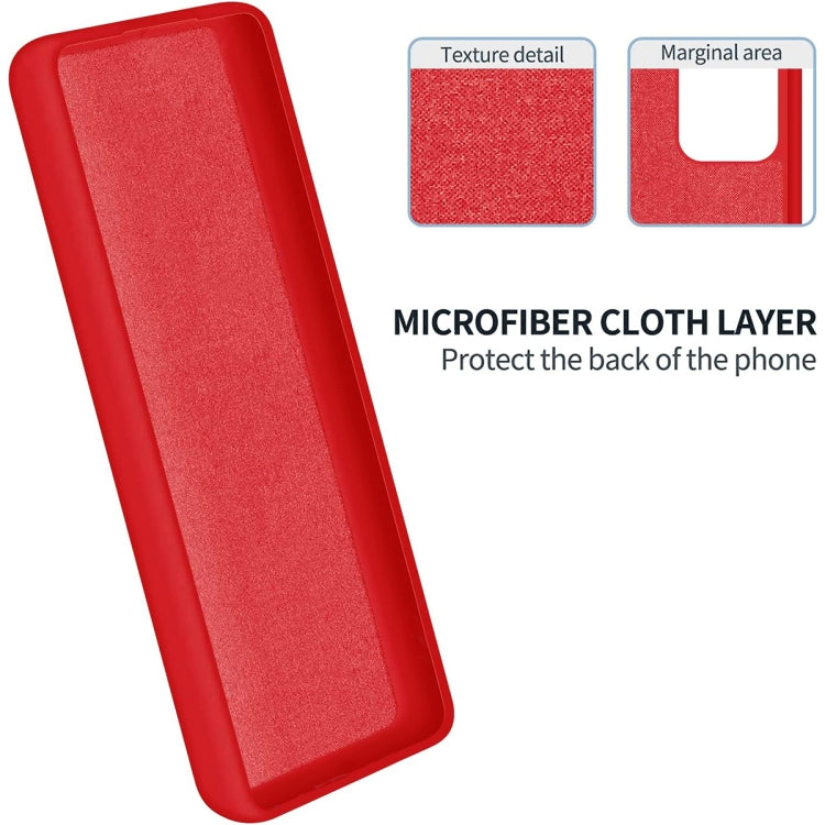 For Motorola Edge 2023 Solid Color Liquid Silicone Dropproof Full Coverage Phone Case(Red) - free shipping - PMC TechLife - Order now!