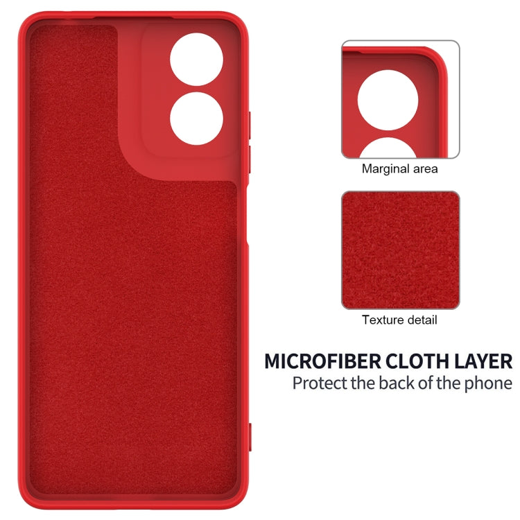 For Motorola Moto E14 Solid Color Liquid Silicone Dropproof Full Coverage Phone Case(Red) - free shipping - PMC TechLife - Order now!
