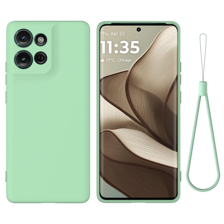 For Motorola Moto G Play 2025 Solid Color Liquid Silicone Dropproof Full Coverage Phone Case(Green) - free shipping - PMC TechLife - Order now!