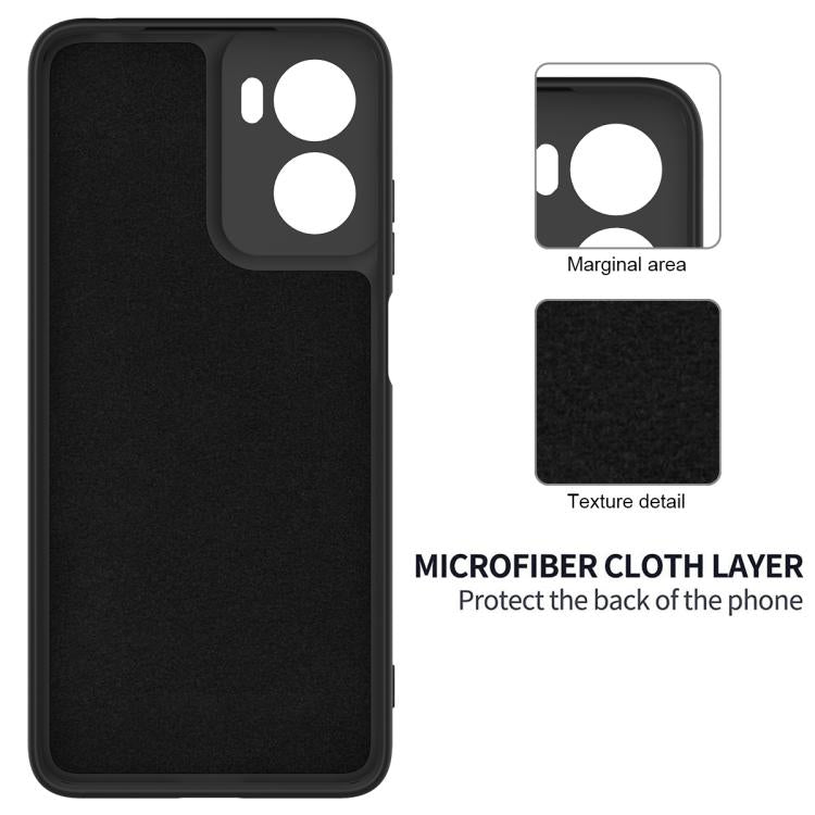 For Motorola Moto G05 / E15 Solid Color Liquid Silicone Dropproof Full Coverage Phone Case(Black) - free shipping - PMC TechLife - Order now!