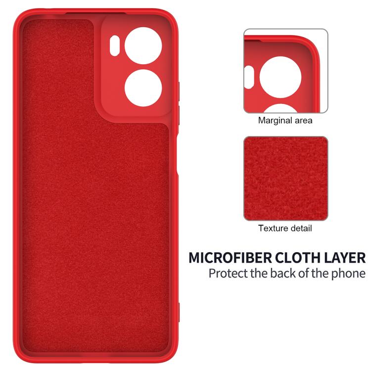 For Motorola Moto G05 / E15 Solid Color Liquid Silicone Dropproof Full Coverage Phone Case(Red) - free shipping - PMC TechLife - Order now!