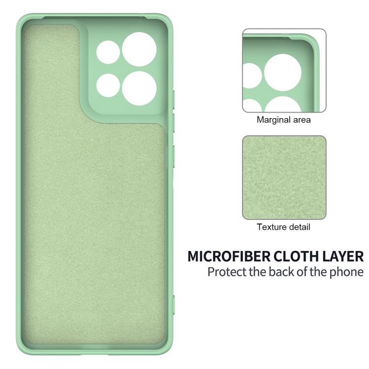 For Motorola Moto G 2025 Solid Color Liquid Silicone Dropproof Full Coverage Phone Case(Green) - free shipping - PMC TechLife - Order now!
