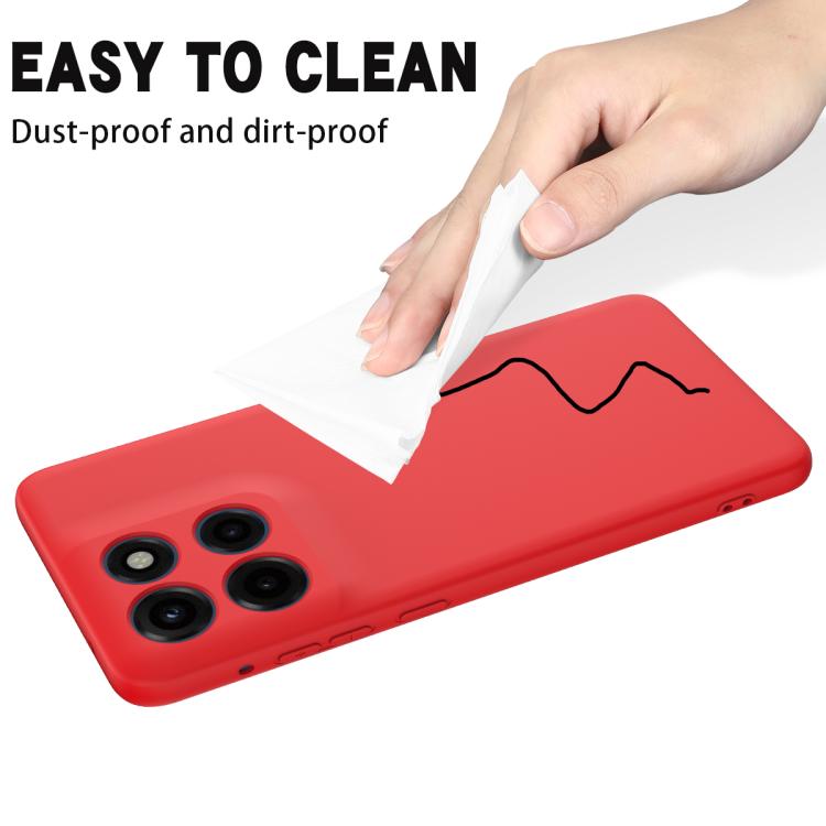 For Motorola Moto G Stylus 5G 2025 Solid Color Liquid Silicone Dropproof Full Coverage Phone Case(Red) - free shipping - PMC TechLife - Order now!