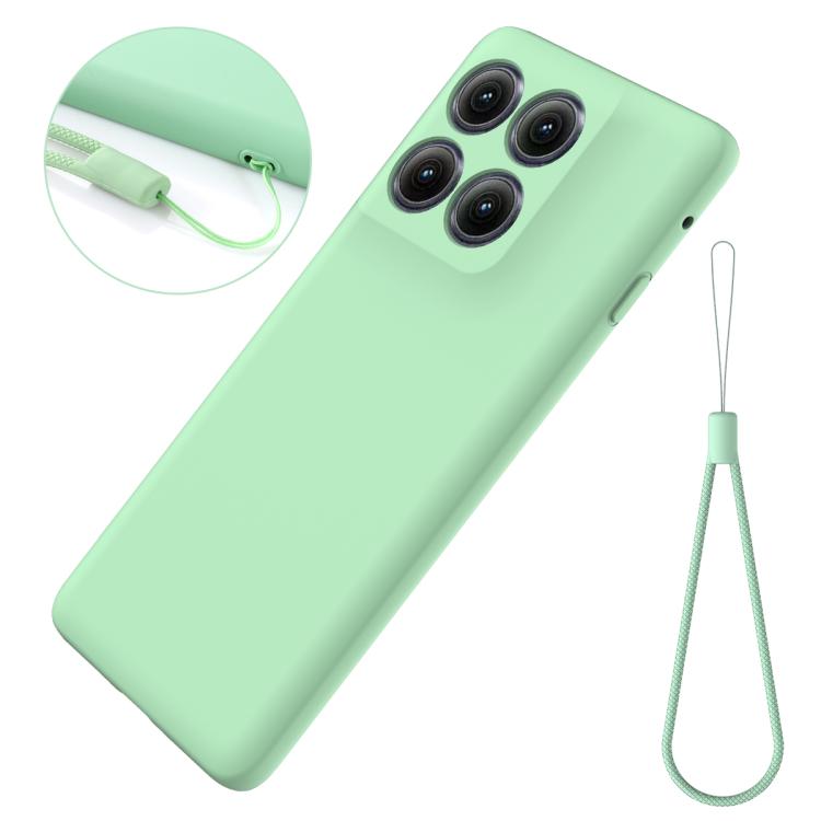 For Motorola Edge 5G 2025 Solid Color Liquid Silicone Dropproof Full Coverage Phone Case(Green) - free shipping - PMC TechLife - Order now!