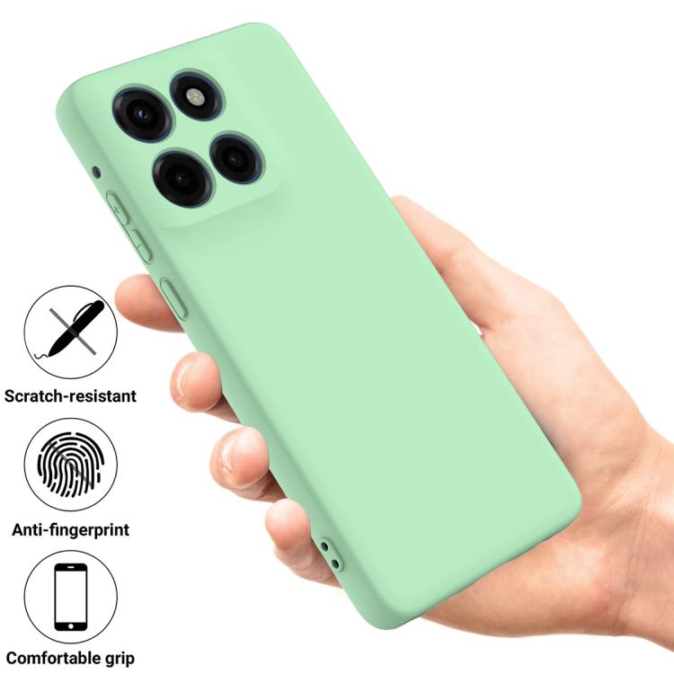 For Motorola Edge 60 Stylus Solid Color Liquid Silicone Dropproof Full Coverage Phone Case(Green) - free shipping - PMC TechLife - Order now!