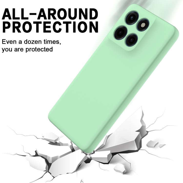 For Motorola Edge 60 Stylus Solid Color Liquid Silicone Dropproof Full Coverage Phone Case(Green) - free shipping - PMC TechLife - Order now!