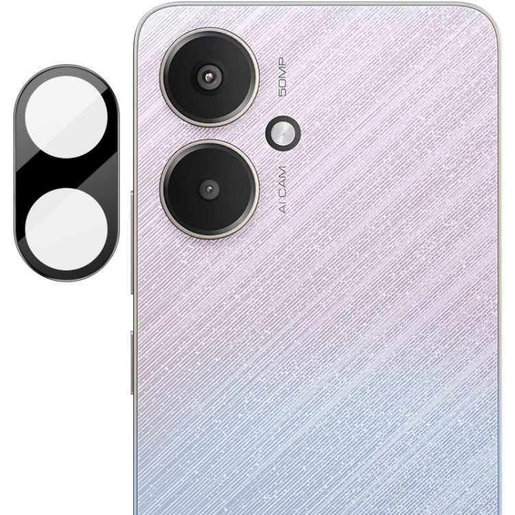 For Xiaomi POCO M6 5G imak High Definition Integrated Glass Lens Film Black Version - For Xiaomi by imak | Online Shopping South Africa | PMC TechLife | Buy Now Pay Later Mobicred