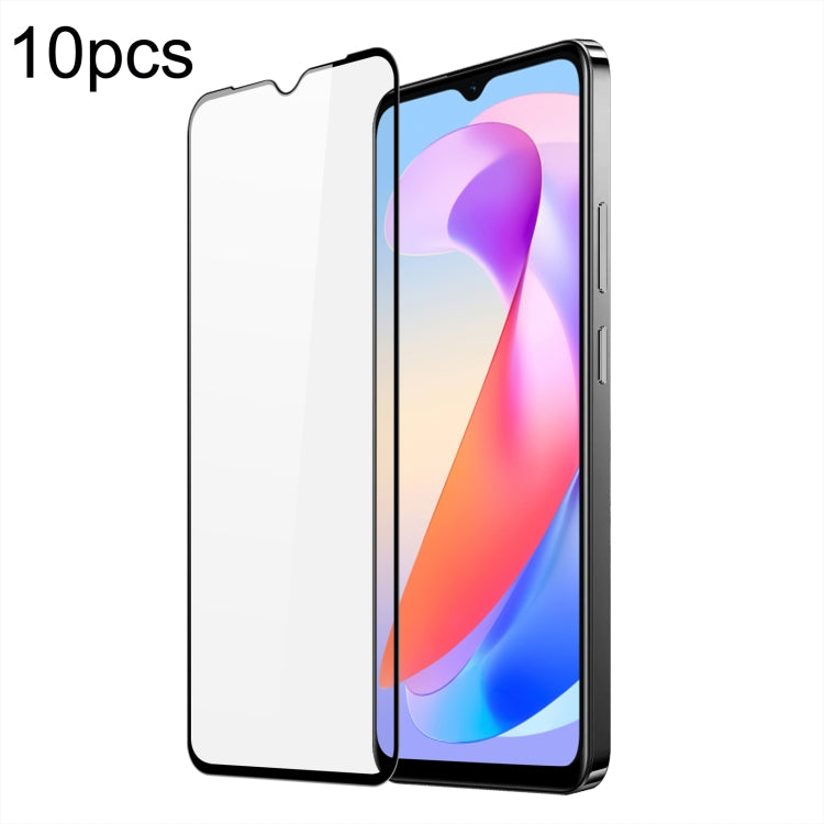 For Honor X6a 10pcs DUX DUCIS 0.33mm 9H Medium Alumina Tempered Glass Film - free shipping - PMC Jewellery - Order now!