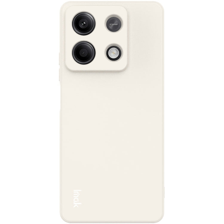 For Xiaomi Redmi Note 13 5G IMAK UC-4 Series Straight Edge TPU Soft Phone Case(White) - Note 13 Cases by imak | Online Shopping South Africa | PMC TechLife