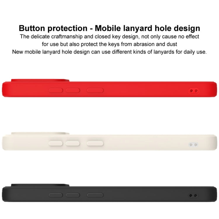 For Xiaomi Redmi Note 13 5G IMAK UC-4 Series Straight Edge TPU Soft Phone Case(White) - Note 13 Cases by imak | Online Shopping South Africa | PMC TechLife