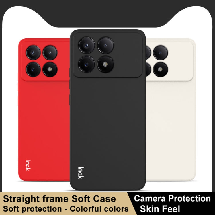 For Xiaomi Redmi K70 5G/K70 Pro 5G IMAK UC-4 Series Straight Edge TPU Soft Phone Case(Black) - free shipping - PMC Jewellery - Order now!