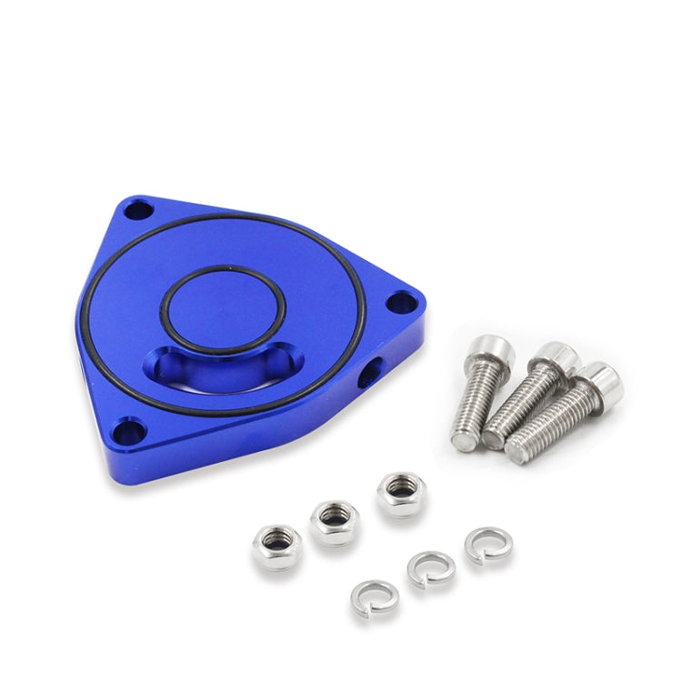 For Honda Civic 2015-2021 Car Turbo Blow Off Valve Plate Spacer BOV 1.5T Coupe Billet(Blue) - Engine Fittings by PMC TechLife | Online Shopping South Africa | PMC TechLife | Buy Now Pay Later Mobicred