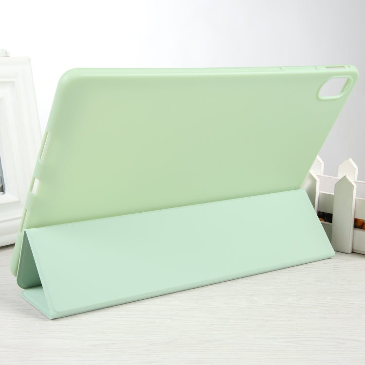 For Huawei MatePad Air 11.5 GEBEI 3-folding Holder Shockproof Flip Leather Tablet Case(Green) - free shipping - PMc TechLife - Order now!