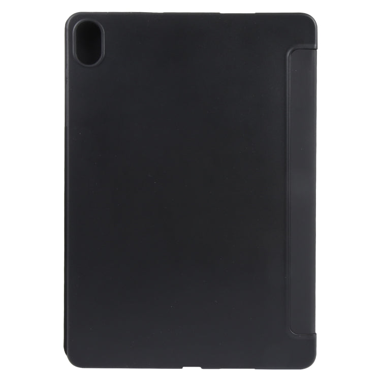 For Huawei MatePad Air 11.5 GEBEI 3-folding Holder Shockproof Flip Leather Tablet Case(Black) - free shipping - PMc TechLife - Order now!