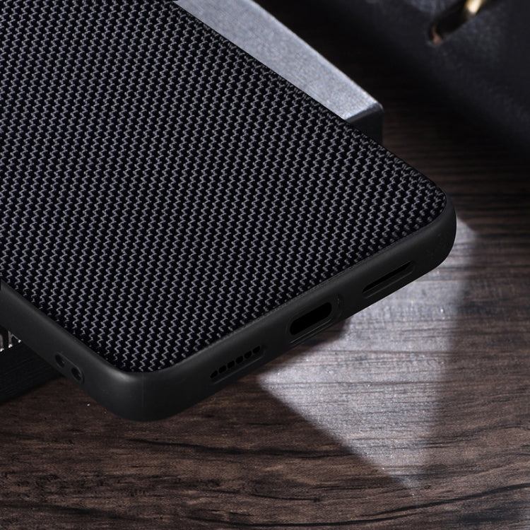 For Google Pixel 9 Nylon Cloth Texture Shockproof PC+TPU Phone Case(Black) - Google Cases by PMC TechLife | Online Shopping South Africa | PMC TechLife | Buy Now Pay Later Mobicred