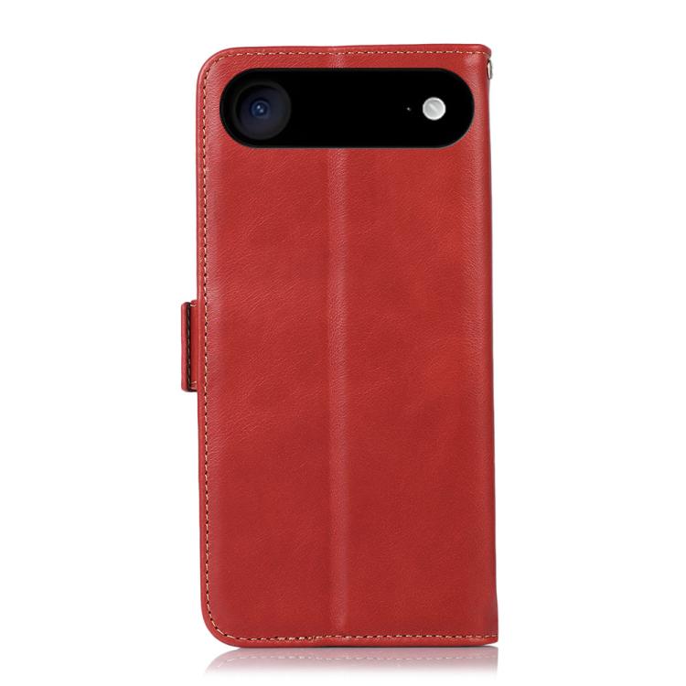 For iPhone 17 Air Crazy Horse Top Layer Cowhide Leather Phone Case(Red) - free shipping - PMc TechLife - Order now!