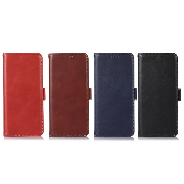 For iPhone 17 Pro Crazy Horse Top Layer Cowhide Leather Phone Case(Blue) - free shipping - PMc TechLife - Order now!