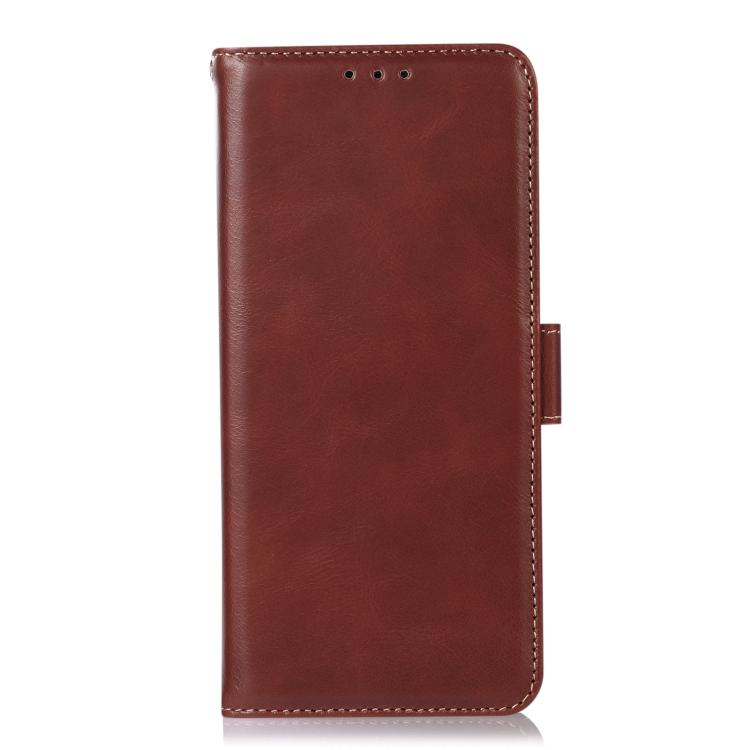 For iPhone 17 Pro Max Crazy Horse Top Layer Cowhide Leather Phone Case(Brown) - free shipping - PMc TechLife - Order now!