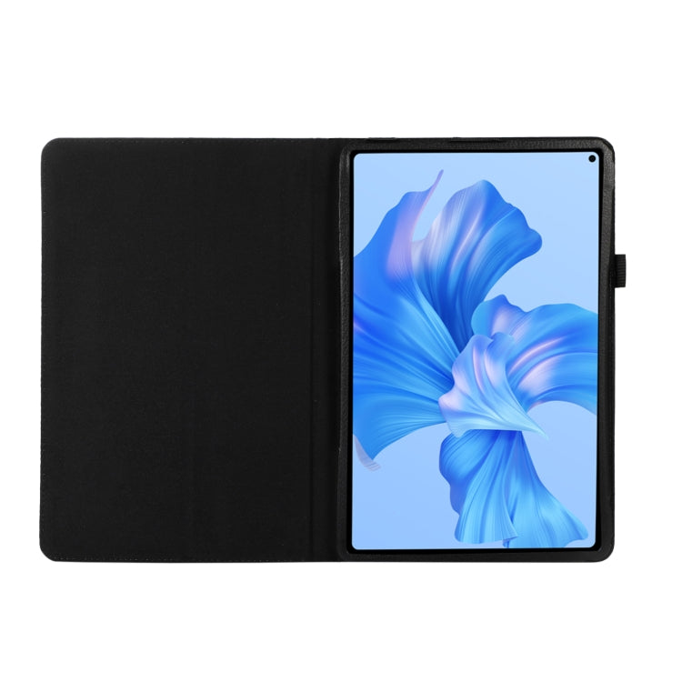 For Huawei MatePad Pro 11 2024 Litchi Texture Leather Tablet Case with Holder(Black) - Huawei by PMC Jewellery | Online Shopping South Africa | PMC Jewellery | Buy Now Pay Later Mobicred