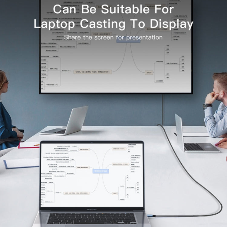 Yesido HM10 USB-C / Type-C to HDMI HD Adapter Cable, Length:2m - free shipping - PMC Jewellery - Order now!