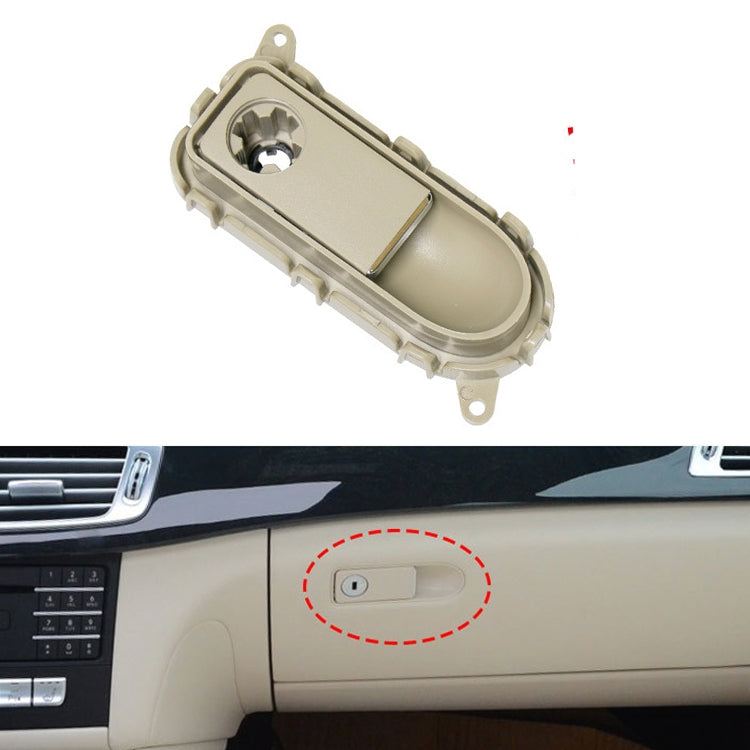 For Mercedes-Benz W218 / CLS300 / 320 / 350 / 400 Car Glove Box Handle Switch 21868000918Q53(Beige) - Car Switches by PMC TechLife | Online Shopping South Africa | PMC TechLife | Buy Now Pay Later Mobicred