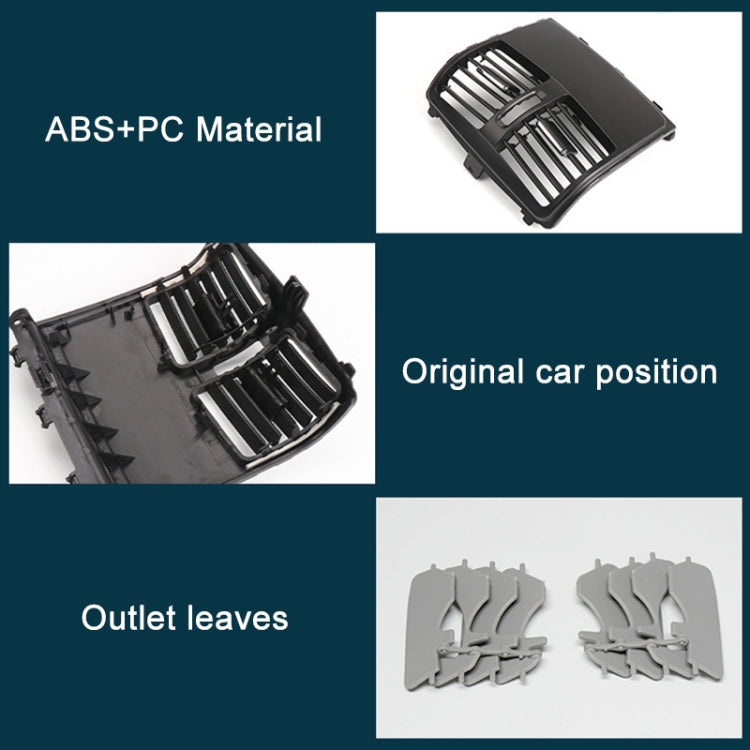 For Mercedes-Benz CLS W218 Car Rear Air Conditioner Air Outlet Panel 21883003547376, Style:Standard Version(Grey) - free shipping - PMC TechLife - Order now!