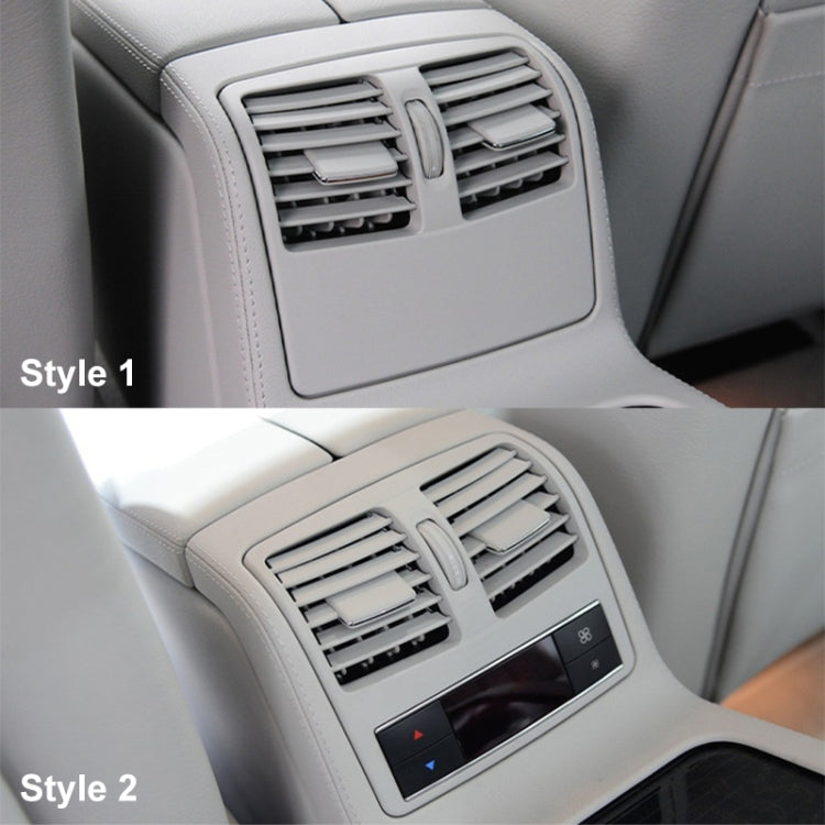 For Mercedes-Benz CLS W218 Car Rear Air Conditioner Air Outlet Panel 21883003547376, Style:Standard Version(Grey) - free shipping - PMC TechLife - Order now!
