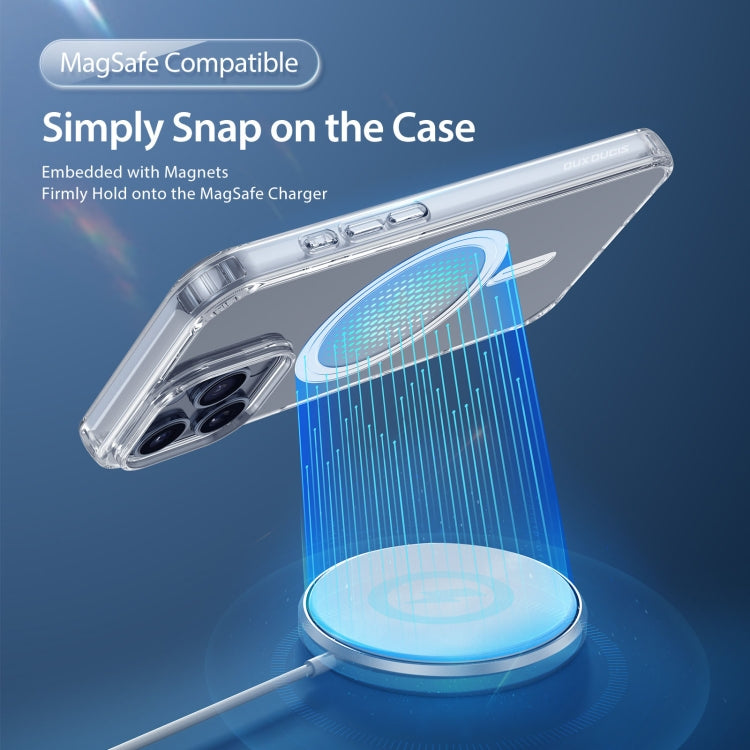 For iPhone 16 Pro DUX DUCIS Clin Mag Series Magsafe TPU Phone Case(Transparent) - free shipping - PMC TechLife - Order now!