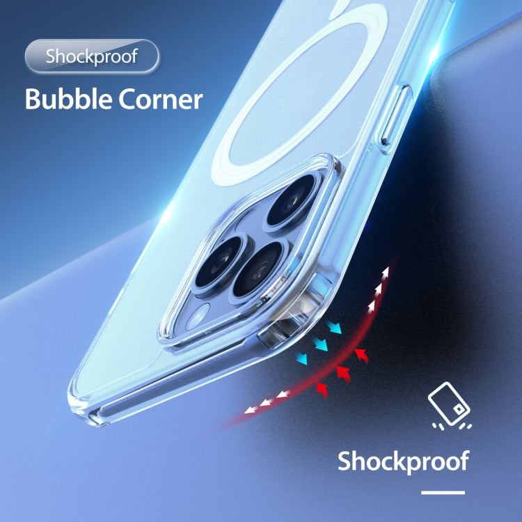 For iPhone 16 Pro DUX DUCIS Clin Mag Series Magsafe TPU Phone Case(Transparent) - free shipping - PMC TechLife - Order now!