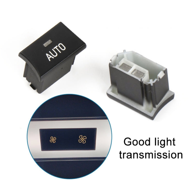 For BMW 1 Series / 3 Series / X1 / X3 Left Driving Car Air Conditioner Panel Switch Button Air Volume Key Without OFF 6411 9320 348-MA - Car Switches by PMC TechLife | Online Shopping South Africa | PMC TechLife | Buy Now Pay Later Mobicred